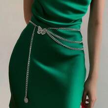 1pc Personalized Small Smiling Face, Exquisite And Fashionable Sunflower Waist Chain, For Festivals, Daily Life, Beaches, Vacations, Parties