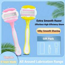 Rasoir pour femmes, un rasoir spécial pour l'épilation des femmes, avec une bande apaisante et hydratante et une poignée antidérapante. La lubrification à 360° réduit les irritations pendant l'épilation. Convient pour le visage, les bras, les jambes, les mains et les aisselles. C'est un épilateur pour le corps entier des femmes, un épilateur, un rasoir pour le visage, un rasoir, un épilateur facial, un épilateur pour les soins personnels, un outil de soins de la peau d'été, un rasoir de voyage pour le corps, et un article indispensable pour les festivals.