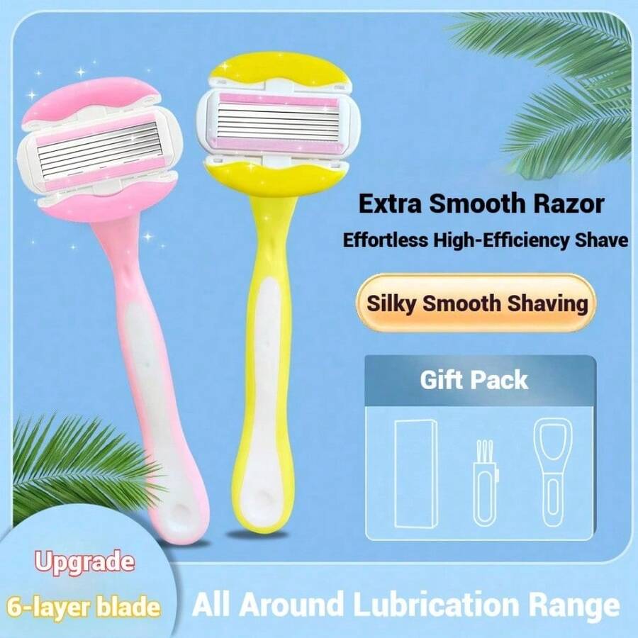 Rasoir pour femmes, un rasoir spécial pour l'épilation des femmes, avec une bande apaisante et hydratante et une poignée antidérapante. La lubrification à 360° réduit les irritations pendant l'épilation. Convient pour le visage, les bras, les jambes, les mains et les aisselles. C'est un épilateur pour le corps entier des femmes, un épilateur, un rasoir pour le visage, un rasoir, un épilateur facial, un épilateur pour les soins personnels, un outil de soins de la peau d'été, un rasoir de voyage pour le corps, et un article indispensable pour les festivals.