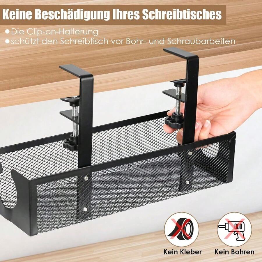 Cable Organizers - 黑色 - 查看 1