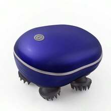 Portable USB Silicone Scalp Massager, With 4 Detachable Massage Claws, 3 Adjustable Modes, Deep Relaxation Body Massage Tool, Scalp Scratch Massage Brush, Cat & Dog Massager - Multicolor - View 17