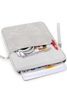 Husă pentru tabletă 1 buc - Nylon durabil, cu fermoar, pentru iPad-uri de 8-13,3 inci, ușoară și elegantă, roz/gri/gri spațial, cu compartimente multiple, husă de transport pentru tabletă