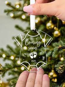 Sắp ra mắt năm 2026, Đồ trang trí bằng acrylic trong suốt, Thông báo mang thai, Quà tặng cho bố mẹ mới, Đồ trang trí cây thông Noel, Quà tặng cho bố mẹ tương lai, Trang trí nhà cửa, trang trí tiệc tùng, trang trí ngày lễ, Trang trí nhà cửa, trang trí tiệc tùng, trang trí ngày lễ - Nhiều màu - Xem 3