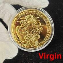 1 枚 12 生肖纪念币、3D 浮雕纪念金币、金属纪念章、收藏玩具、装饰品 - 生日礼物、复活节礼物、万圣节礼物、圣诞节礼物、完美礼物、纪念品