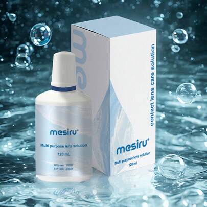 MESIRU 120ml Contact Lens Care Solution,Gentle Nourishment And Care