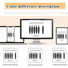 Extensiones de cabello trenzado rizado estilo bohemio de 26 pulgadas, color negro natural, versátil para todo tipo de personas, para uso diario, Halloween, Navidad, Año Nuevo