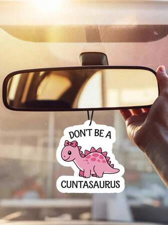 Easypie Selection 1pc Fun Car Aromatherapy Car Fragrance Perfume Car Air Freshener Mirror Car Interior Decoration Interior Accessories Pendant Air Outlet Perfume,Christmas Gift ,Valentine's Day Gift, Cartoon Comics Dinosaur,Best Gifts For Friends, Graduation Gifts, Back-To-School Gifts, Christmas Decorations, Valentine's Day Gifts, Gifts For Mom And Dad, Halloween, Thanksgiving, Personalized Gifts, Birthday Gifts, New Year Gifts