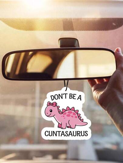 Easypie Selection 1pc Fun Car Aromatherapy Car Fragrance Perfume Car Air Freshener Mirror Car Interior Decoration Interior Accessories Pendant Air Outlet Perfume,Christmas Gift ,Valentine's Day Gift, Cartoon Comics Dinosaur,Best Gifts For Friends, Graduation Gifts, Back-To-School Gifts, Christmas Decorations, Valentine's Day Gifts, Gifts For Mom And Dad, Halloween, Thanksgiving, Personalized Gifts, Birthday Gifts, New Year Gifts