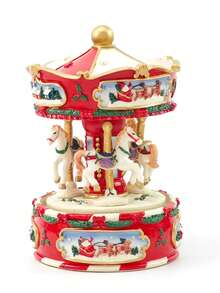 Weihnachtsfeier Geschenkkarussel Spieluhr Heimdekoration Geschenke für Freunde und Familie