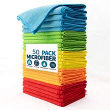 12 Pieces Of Kitchen Cloths, Ultra-Fine Fiber Light Colored Black Cleaning Cloth Set, Absorbent Soft Cleaning Cloth, Suitable For Wiping Household Cleaning Products, Christmas Gifts