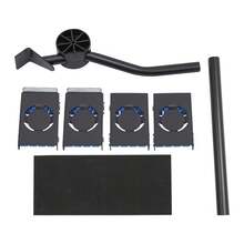 SENDERPICK Möbel Transportroller Set 4 Stück,Möbelheber mit Bremsen,Belastbarkeit(300kg) Belastbarkeit, Möbelroller Umzugsset mit Verlängerter Griff der Hebeleisen 120°WinkelHebebühne eine rutschfeste Unterlage