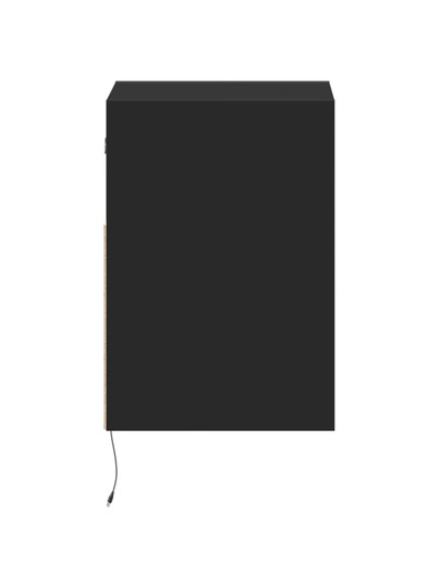 VidaXL TV Wand Unit LED Lighting 41x31x45 Cm Zwart view 7