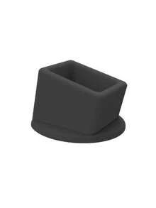 1/2/5 件硅胶安全带扣支架，安全带夹支架，汽车安全带槽固定器，轻松固定汽车安全带扣，保持扣环垂直，适合大多数汽车扣环支架 - 彩色 - 查看 13