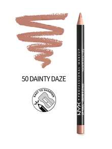 NYX 绒面哑光天鹅绒柔滑唇线笔 50 Dainty Daze 彩妆唇线笔 0.03 盎司/1 克 柔软哑光效果 奶油质地 高色素 持久舒适 女友妻子母亲朋友 生日毕业派对 旅行露营户外学校校园旅行节日周年纪念秋季万圣节秋季妆容甜美妆容现代甜美珠光效果 - 50 精緻的迷茫 - 查看 3
