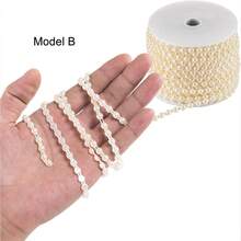 Faux Pearl Strands, Craft Bead Strands, Wedding Ceremony Party Decorations, For Christmas Tree Flowers And Handmade DIY Ornaments