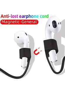 Cuerda perdida, Auriculares Deportivos Cordón, Conjunto de Cordón Antiperidida de Silicona para Auriculares Inalámbricos, Adecuado para Auriculares Inalámbricos, Cordones Deportivos, Anti-Caída, Cordón Universal para Auriculares