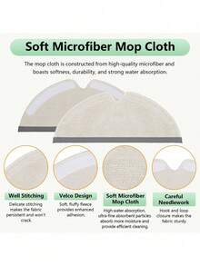适用于石头扫地机器人S5 S50 S51 S55 S6 S60 S6 Pure S6 Maxv S5 Max吸尘器配件HEPA滤网拖把布侧刷主刷边刷配件替换件