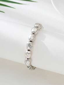 1 pezzo Braccialetto da sposa vintage minimalista con perline, adatto per uso quotidiano