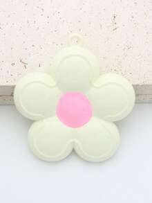 1pc Donut Shaped Alloy Painted Realistic Food Dessert DIY Fashion Jewelry Pendant, Suitable For Everyday Wear