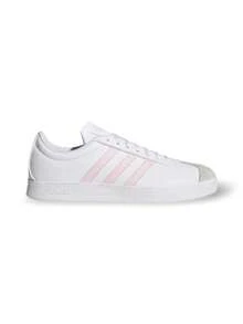 Adidas VL 球场基础鞋 - 灰粉 - 查看 3