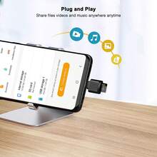 2Pcs Mini Portable Micro SD Card Reader, Type-C To Micro SD/TF Card Phone Card Reader Adapter Compatible With IPhone 18/17/16/15 Series, And Other Devices OTG Storage Card Reader - Multicolor - View 7