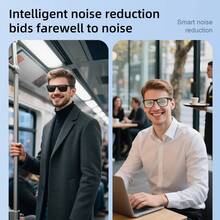 Intelligente Bluetooth-Brille für Damen und Herren, Anrufbeantwortung, Musiksteuerung, hochwertige Musikwiedergabe, Sprachassistent, präzise Touchsteuerung, magnetisches Laden, Blendreduktion, intelligente Steuerung, WLAN und Bluetooth, Geburtstagsgeschenk
