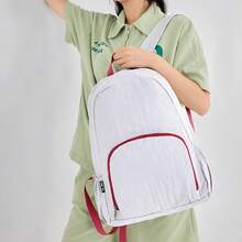 حقيبة ظهر خفيفة الوزن جديدة، حقيبة ظهر مقاومة للماء متعددة الاستخدامات، حقيبة ظهر كاجوال واسعة السعة بتصميم بسيط، حقيبة سفر خفيفة الوزن للخارج، حقيبة طالب عصرية