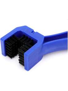 Limpiador de cadena de bicicleta, cepillo de limpieza multiusos para bicicletas, cepillo de limpieza para bicicletas adecuado para la cadena y la biela de la bicicleta. - Azul - Ver 7