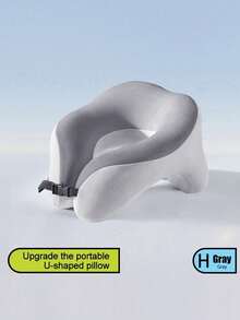 1pc Multi-Functional Neck Pillow, U-Shaped Car Pillow, Office Nap Pillow, Travel Memory Foam Pillow - one-size - View 12