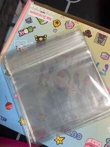 高品质迷你软萌猫咪减压玩具，可爱猫角挤压玩具，适合聚会、派对、新年礼物、返校奖励套装、抗压玩具（仅含单个防尘袋，不含玩具，仅作收纳用途 - 不推荐） - 彩色 - 查看 12