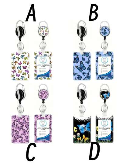 The Niche Butterfly Hanging Rope Card Holder Can Be Given To Students Who Are About To Start School Or Elites In The Workplace