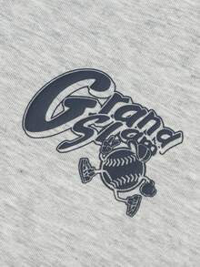 Balabala 2025年秋季儿童棒球款保暖夹克 - 灰色調 - 查看 6