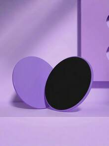 1 par de deslizadores antideslizantes para yoga y fitness, almohadillas para los pies, almohadillas de ejercicio para la coordinación del abdomen, el núcleo y las extremidades