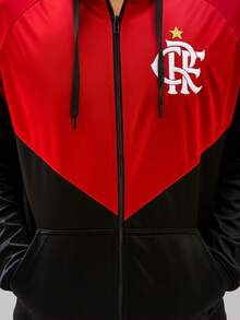 Men's Windbreaker Jacket - Light And Stylish - Ideal For Sports And Everyday Life! - 紅色與黑色 - 查看 4