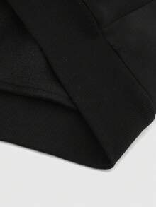 Men Fashion Street Zip-Up Hoodie With Dual Hoods And Mask, Sweatpants Set, Fall Clothes - Black - View 7