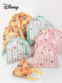 Disney 1 件官方*史迪奇卡通设计史迪奇白雪公主图案大容量收纳袋、卡通儿童洗漱包、学生创意化妆品旅行收纳包、迷你手提包和手机袋、洗漱包可爱卡通人物大容量化妆品护肤品收纳袋圣诞节万圣节生日惊喜礼物送给家人和朋友的史迪奇爱好者 - 彩色 - 查看 2