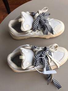 2pcs Thick Shoelaces For Sports Shoes, Unisex Wide Replacement Shoelaces