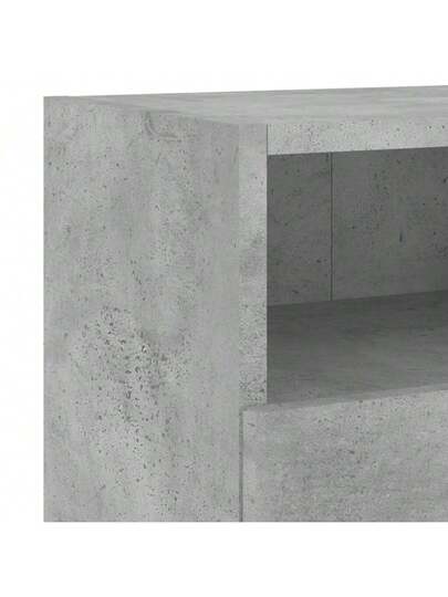 VidaXL TV Wand Units Pcs 60x30x30 Cm Finished Wood Concrete Grijs view 10