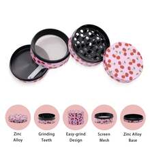 4 pièces/set Coffret cadeau d'accessoires pour fumeurs, comprenant 50 pièces de papiers à rouler pré-roulés en forme de cône avec des saveurs de fruits tropicaux, 1 pièce moulin à herbes en métal à 4 couches avec grattoir, 1 pièce remplisseur, 1 pièce brosse, outils ménagers, cadeau de Noël, accessoires pour fumeurs, fournitures de fête