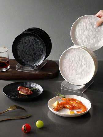 创意牛排盘 西餐盘 家用甜品盘 日式盘 蔬菜盘 牛排盘 平盘 早餐盘