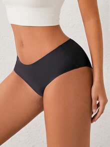 6Pcs Briefs Women Underwear Women Knickers Women Comfortable Panties Pack Set Lingerie Sexy Knickers Solid Panty Seamless Panties Summer