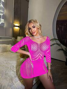 Can Be Torn By Hand. Sexy Lingerie For Women's Mesh Clothing