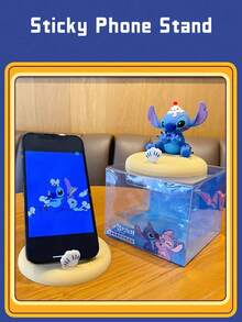 史迪奇系列手机支架，可爱3D卡通造型，栩栩如生的史迪奇细节，线条流畅，采用优质PVC材质，稳固耐用，两用，兼具装饰性和实用性，可竖放/横放手机，兼容大多数手机品牌/型号，是史迪奇粉丝和动漫爱好者的理想之选，非常适合居家、办公、旅行使用，解放双手，方便观看视频、玩游戏、进行视频通话，为您的空间增添趣味，可爱装饰和便捷手机使用的必备单品。 - 藍色史迪奇 - 查看 8