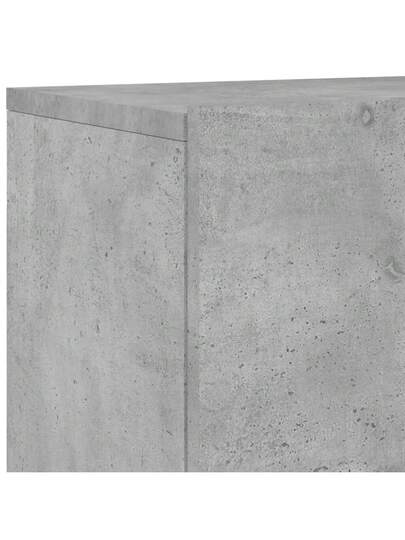 VidaXL TV Cabinets Pcs Wand Mounted 60x30x41 Cm Concrete Grijs view 10