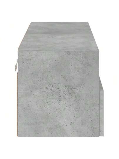 VidaXL TV Wand Unit 100x30x30 Cm, Finished Wood, Concrete Grijs view 8