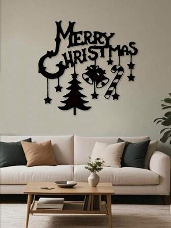 1 件金属制成的圣诞主题装饰吊坠，充满节日气氛，非常适合客厅、入口、圣诞树、橱窗。