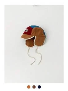 1pc Faux Shearling Ear Protection Windproof Warm Trapper Hat, Versatile For Outdoor, Skiing, Autumn/Winter - Multicolor - View 10