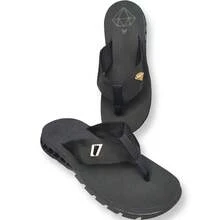 Flip-Flops, Openwork Fabric, Comfortable Men's Beach Sandals - 黑色/L7 - 查看 2