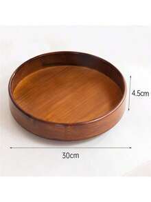 Organizador giratorio de bambú con divisores, plataforma giratoria para encimera, bandeja giratoria redonda, organizador giratorio de especias, estantería de almacenamiento giratoria para la cocina - Marrón - Ver 11