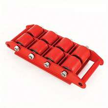 YUNRUX 12 Ton Machinery Mover Machine Dolly Skate Machinery Roller Mover Cargo Trolley